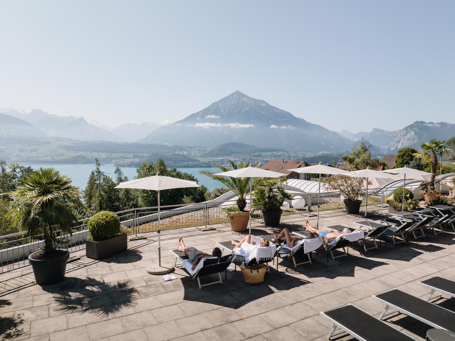 Solbadhotel Sigriswil Exterior foto